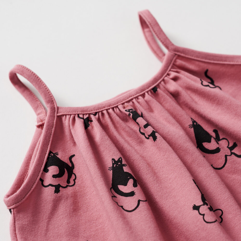 sukienka koty rozowa 2