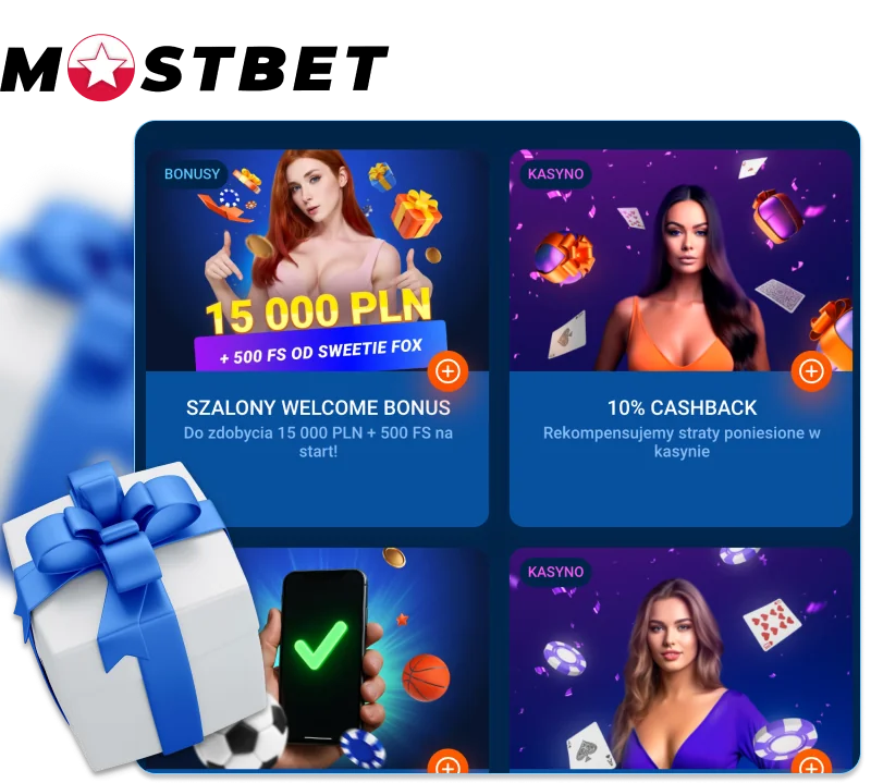 Oferty bonusowe dla polskich graczy w Mostbet